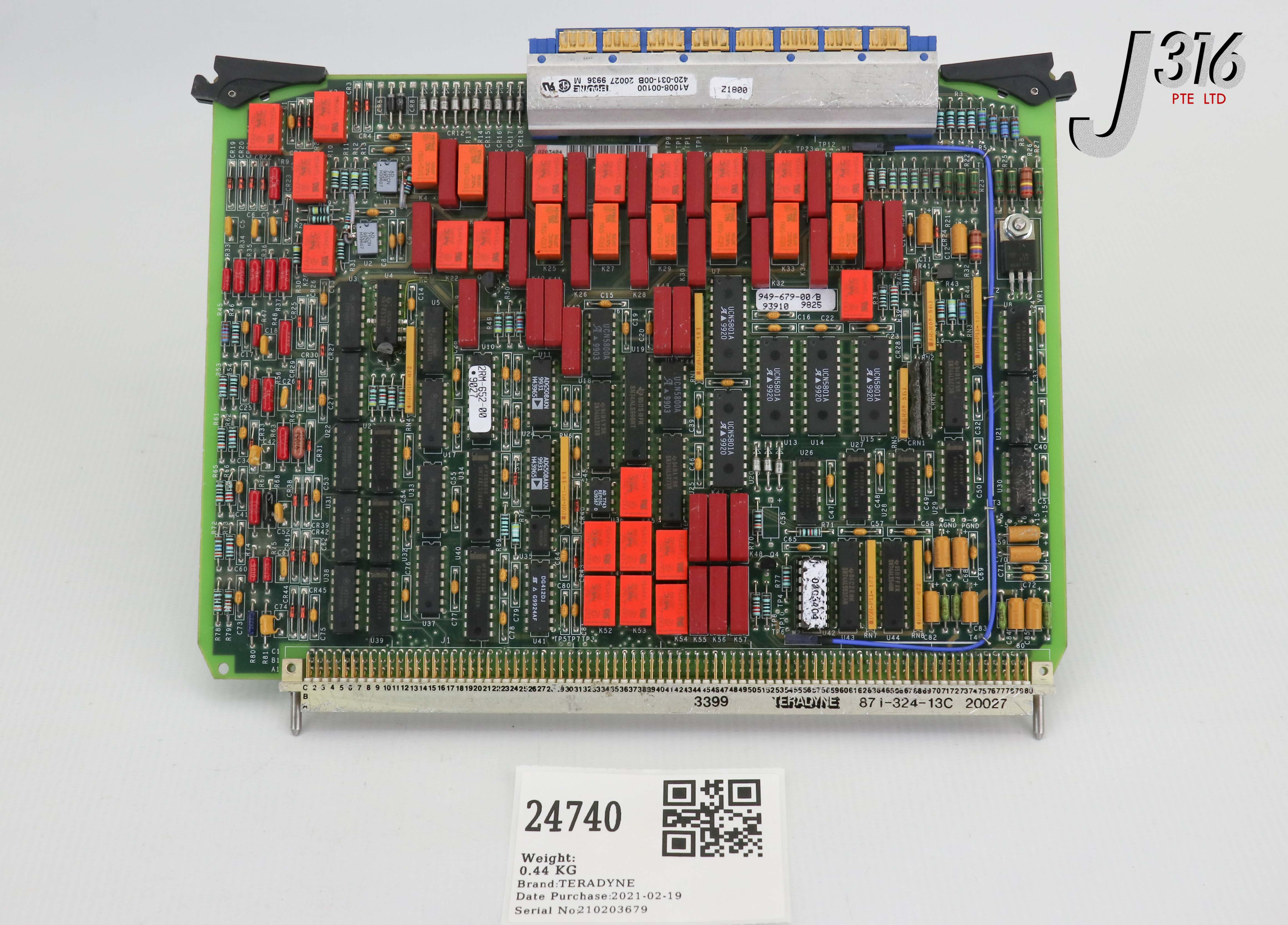 24740 TERADYNE PCB ASSY, 420-031-00B 949-679-00/B | eBay